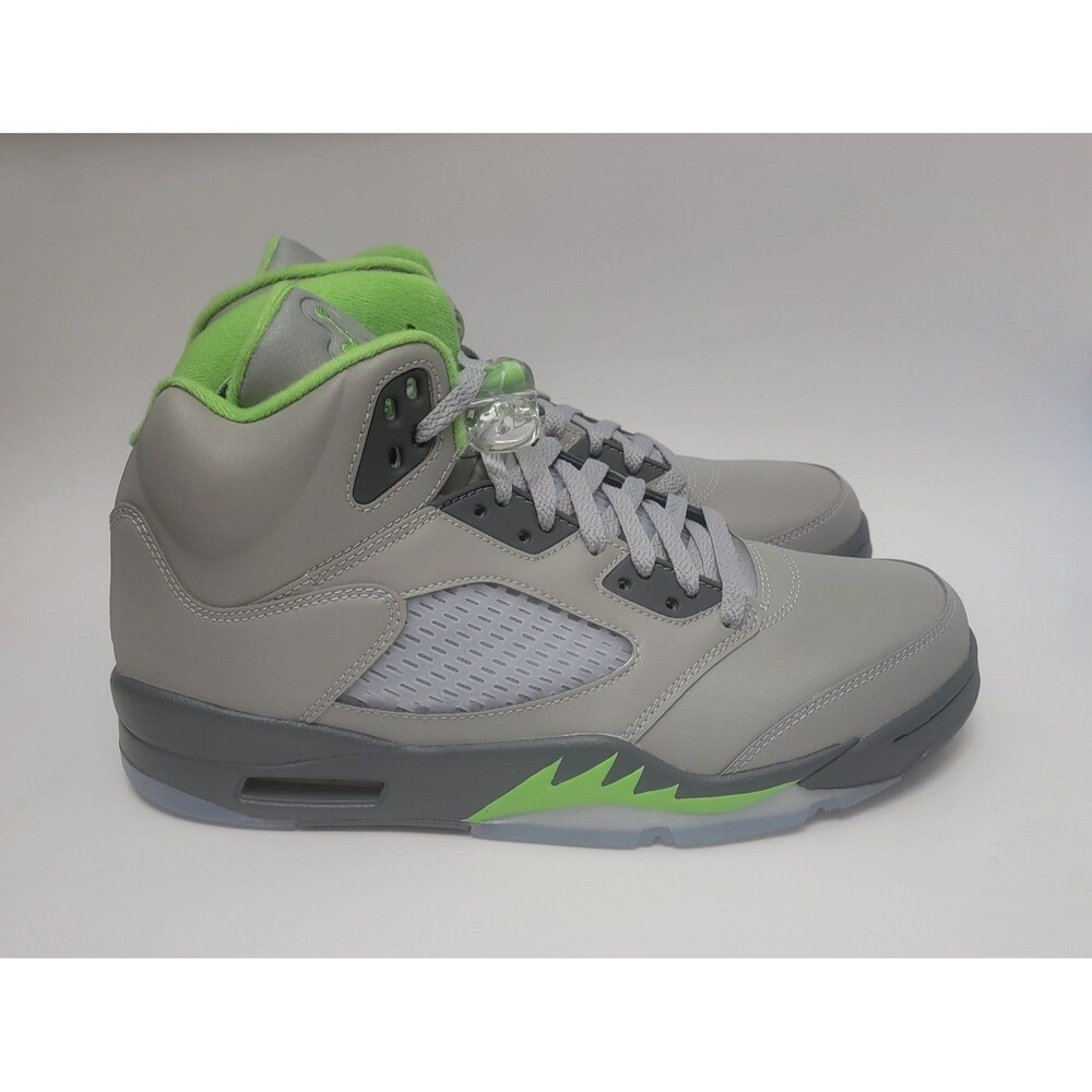 Nike Air Jordan 5 Retro Shoes Green Bean Sneakers Sz Men's 9.5 DM9014-003 11W